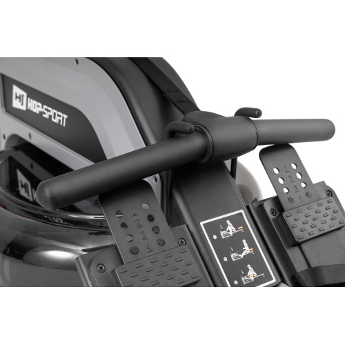 Гребной тренажер  Hop-Sport HS-150WR Titan - фото №10